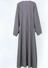 ELEGANCE GREY ABAYA ONLINE DUBAI