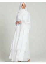 KARA  WHITE ABAYA ONLINE