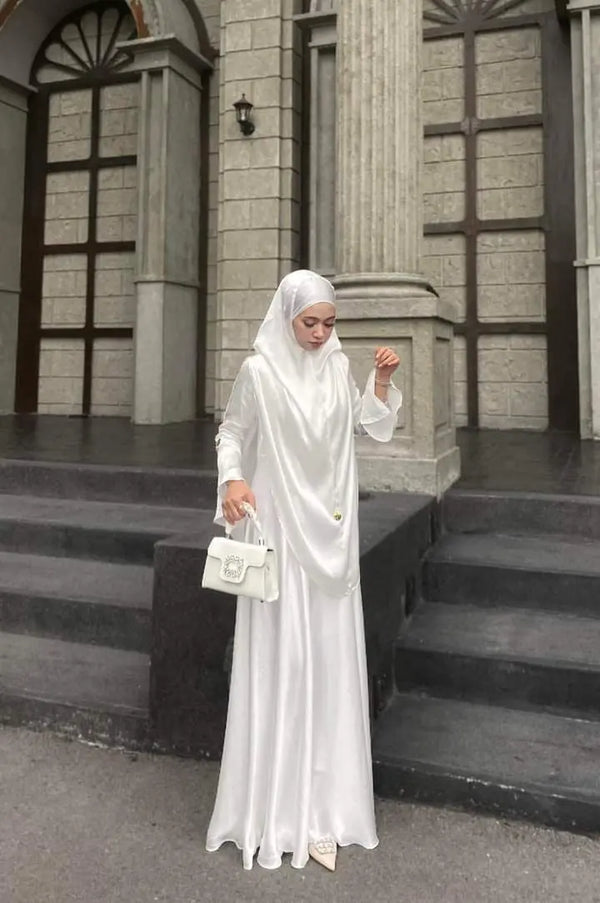 White Abaya – Timeless Elegance ABAYA ONLINE