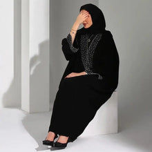 Black Abaya Kimono With Hijab – Modern Modesty with Timeless Elegance-Style it your way—open, belted, or layered. ABAYA ONLINE