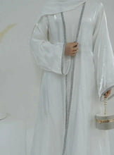 NOOR WHITE ABAYA ONLINE