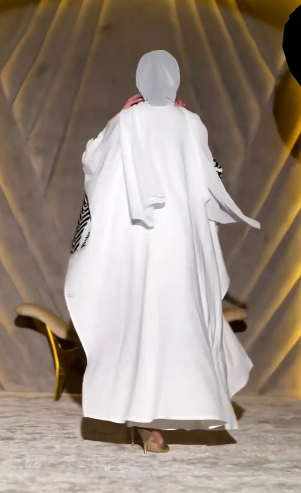 Ethereal – Customized White Abaya ABAYA ONLINE