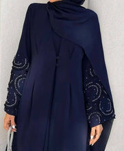 ROSE BLUE ABAYA ONLINE