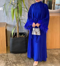 KHADIJA BLUE ABAYA ONLINE