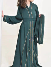 KHADIJA GREEN ABAYA ONLINE