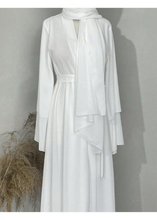 KARA  WHITE ABAYA ONLINE