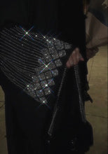 Zorah- Luxury Black Sparkly Abaya – Where Modesty Meets Glamour ABAYA ONLINE