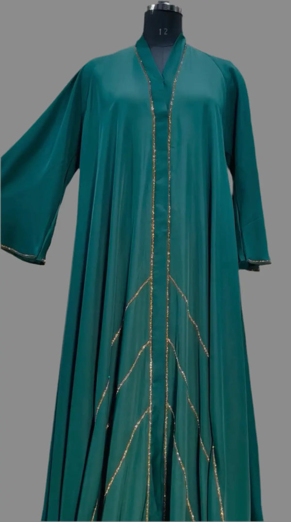 KHADIJA GREEN ABAYA ONLINE
