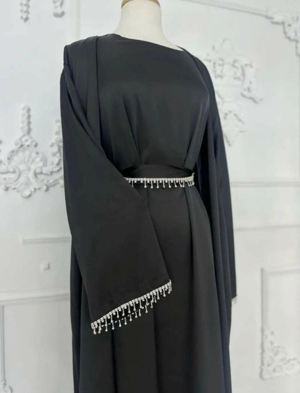 abaya online shopping,modest fashion abaya,buy abaya online,black abaya dress,abaya with hijab set,open abaya kimono,abaya for Eid 2025,luxury abaya collection,sparkling black,abaya for evening wear,velvet abaya with pearl detailing,plus size modest abaya dresses,lightweight summer abaya 2025,bridal white abaya with lace,embroidered abaya for special occasions,modern abaya styles for young women,online abaya shopping in UAE,abaya boutiques near me, plus size abaya, buy abaya online, designer abaya, evening