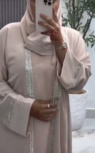BEIGE ABAYA & HIJAB SET