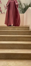 DUSTY PINK ABAYA & HIJAB SET