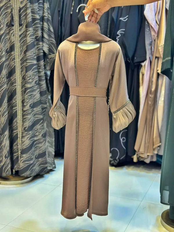 COFFEE BROWN ABAYA ONLINE