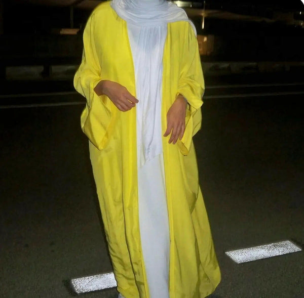 ROYAL YELLOW ABAYA ONLINE