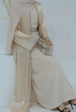 BEIGE KIMONO ABAYA ONLINE