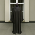 BLACK SILK BUTTERFLY ABAYA & HIJAB SET ABAYA ONLINE