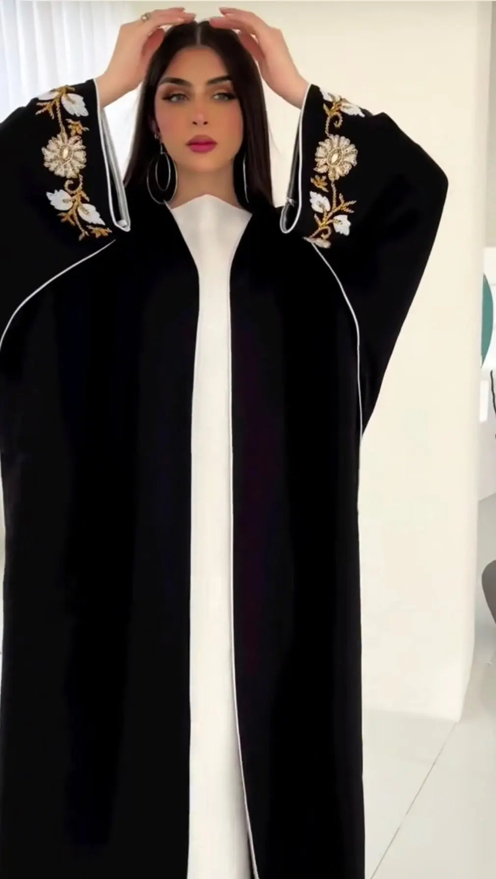 Your Everyday Essential black abaya with Elegant Flow - One Abaya, Endless Possibilities ABAYA ONLINE