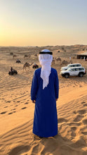 BOY'S ROYAL BLUE EMIRATI KANDURA THOBE