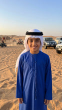 BOY'S ROYAL BLUE EMIRATI KANDURA THOBE