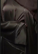 BROWN GLITTER ABAYA ONLINE