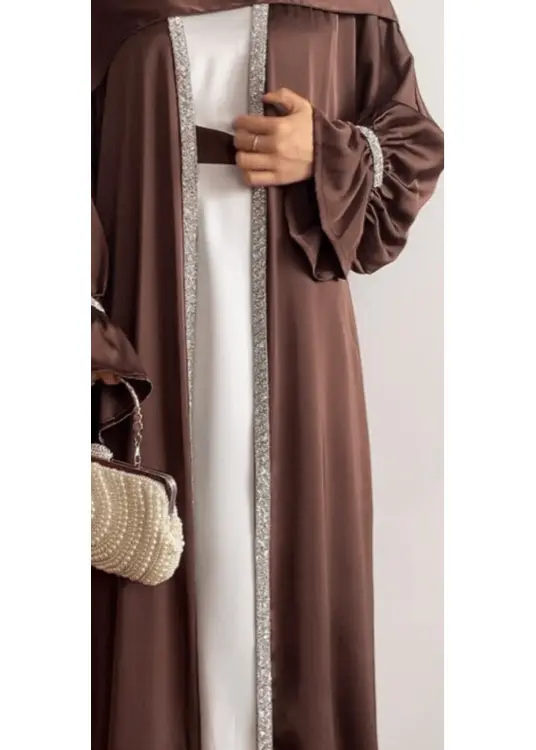 BROWN MUVA ABAYA ONLINE DUBAI
