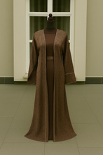 BROWN ON BROWN ABAYA & HIJAB SET - ABAYA ONLINE