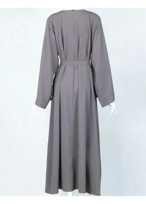 ELEGANCE GREY ABAYA ONLINE DUBAI
