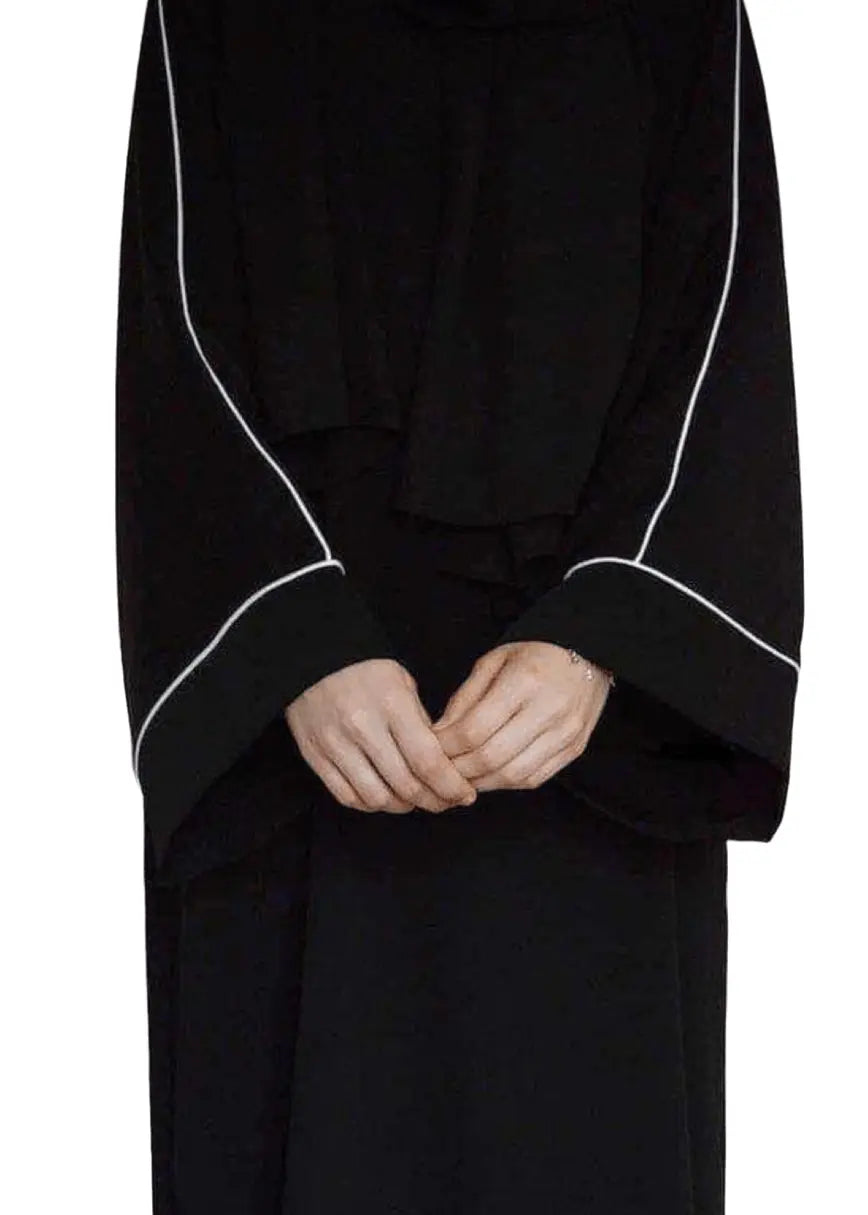 ELEGANT BLACK ABAYA ONLINE