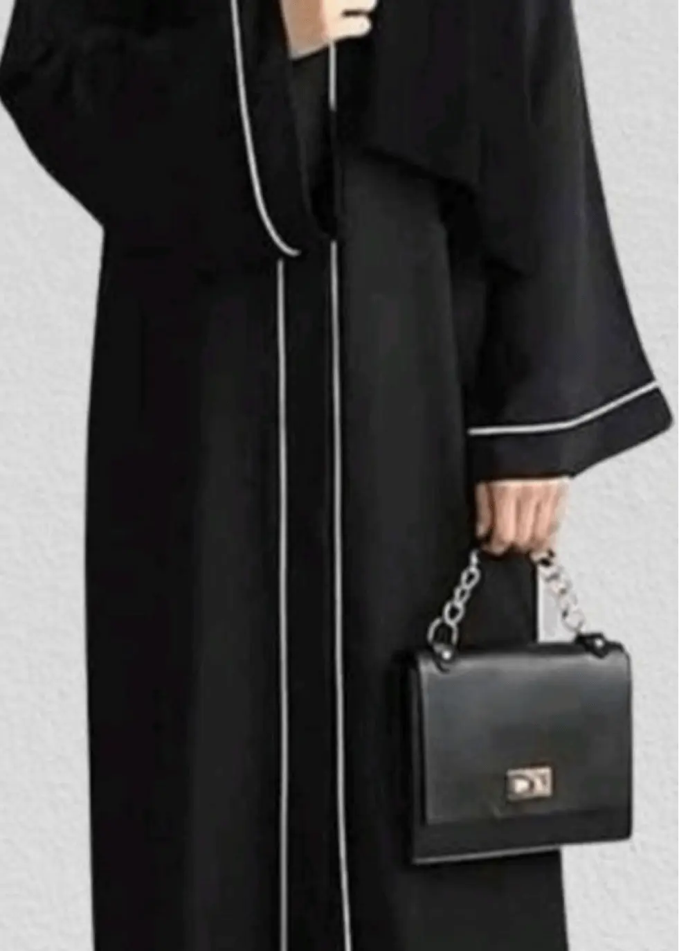 ELEGANT BLACK ABAYA ONLINE