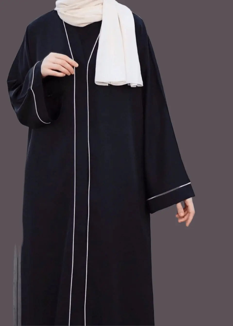 ELEGANT BLACK ABAYA ONLINE