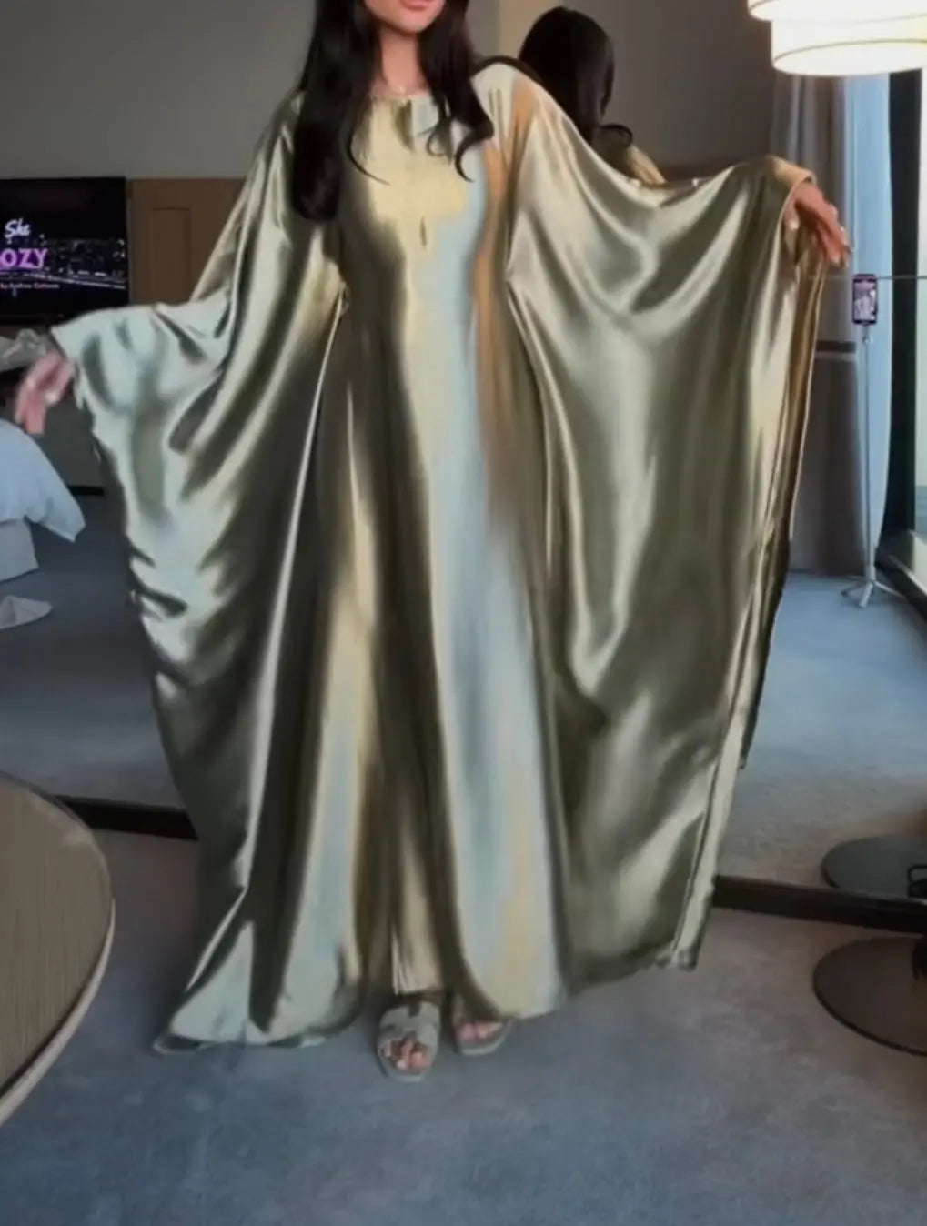 GOLDEN BUTTERFLY ABAYA ONLINE