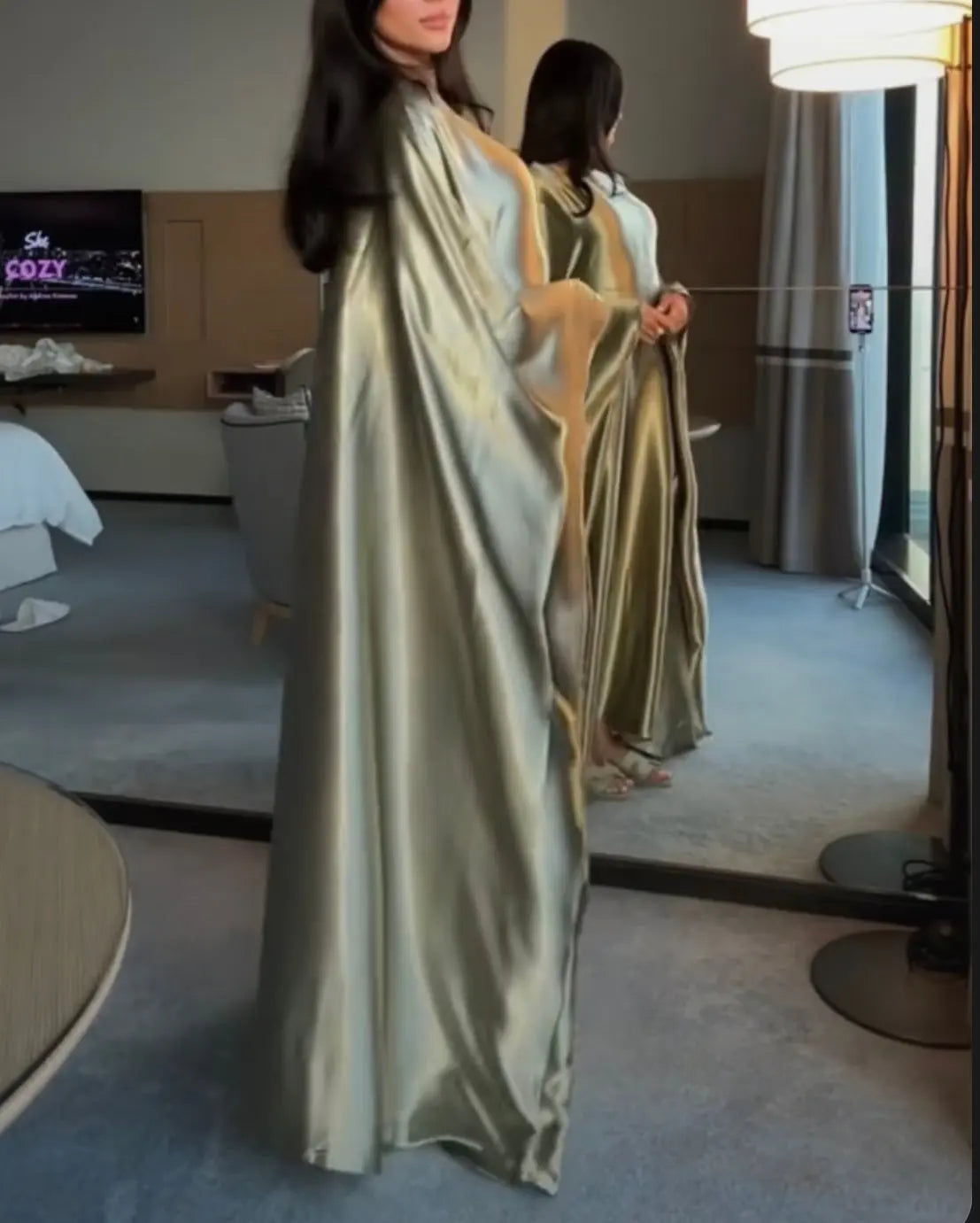 GOLDEN BUTTERFLY ABAYA ONLINE