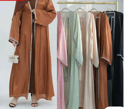 GREEN PASTEL ABAYA ONLINE
