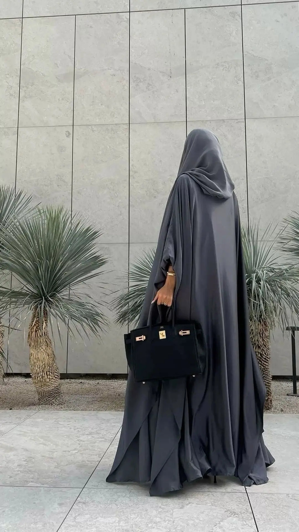 GREY AVATAR ABAYA ONLINE