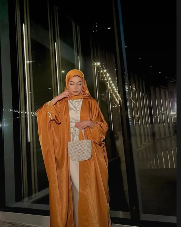 IMAN MUSTARD ABAYA ONLINE