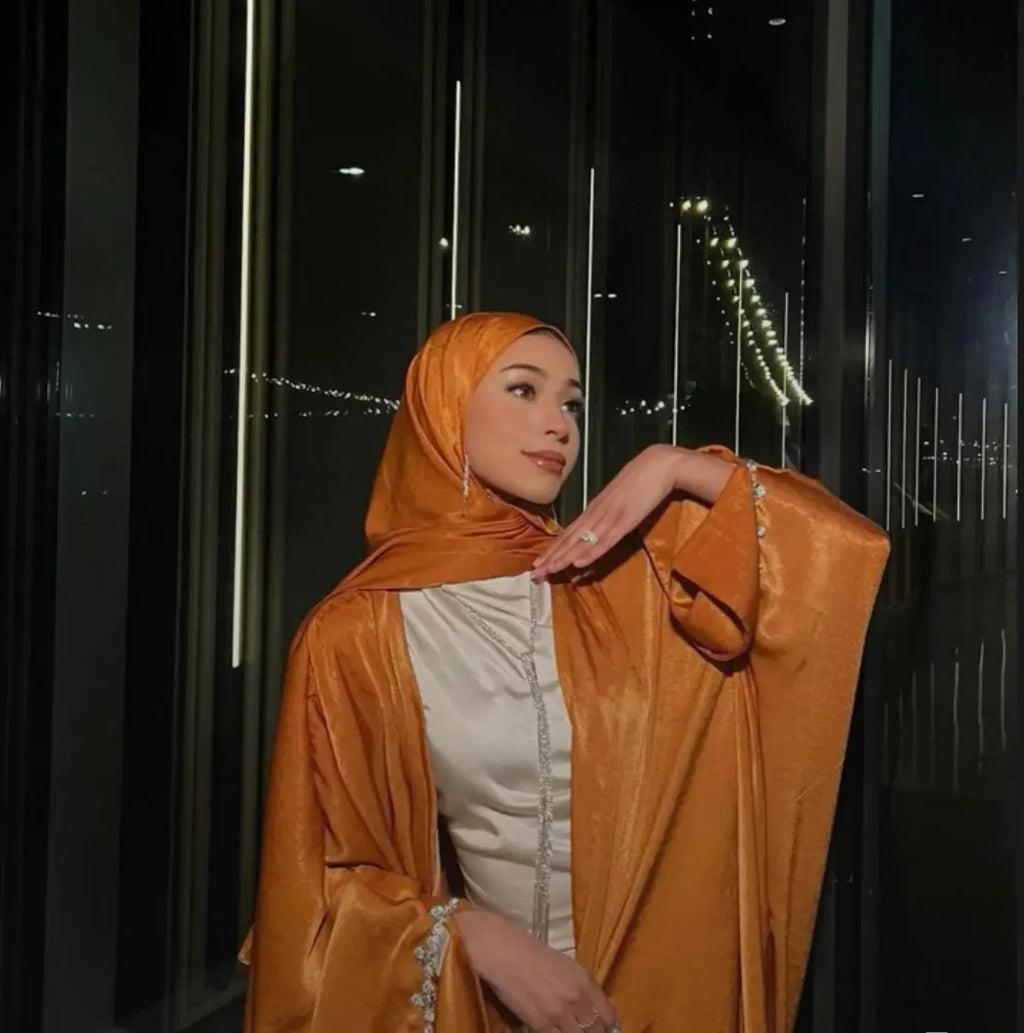 IMAN MUSTARD ABAYA ONLINE