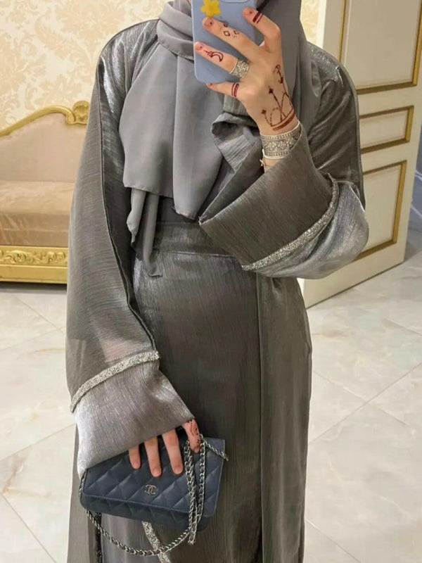 JANNAT GRAY ABAYA ONLINE