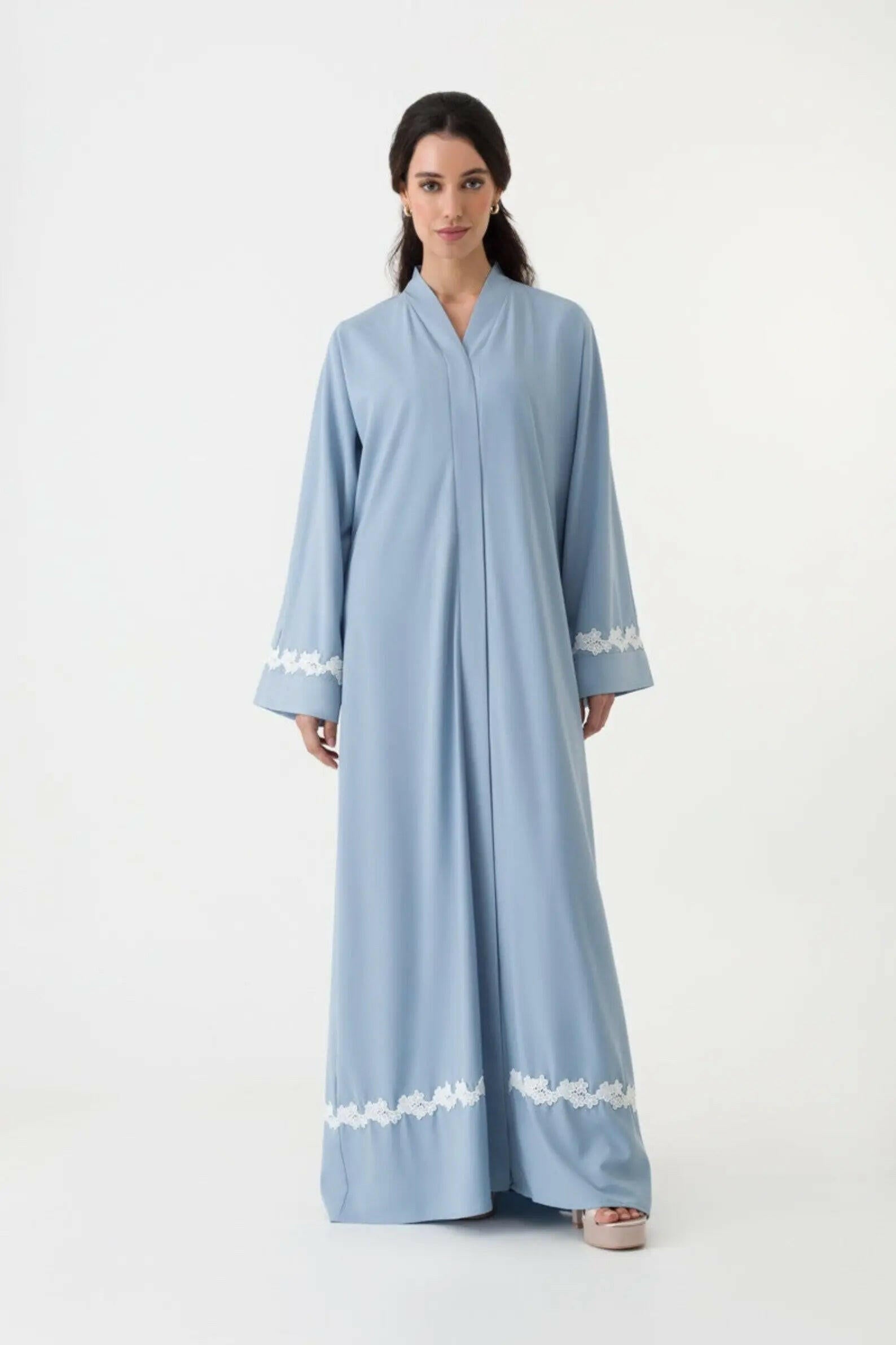KISHA BLUE ABAYA ONLINE