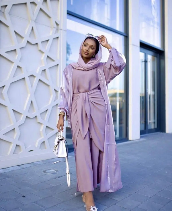 NURA LAVENDER ABAYA ONLINE