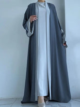 Skyline Grace – Light Blue Abaya for a Serene Look -Abaya with hijab set ABAYA ONLINE
