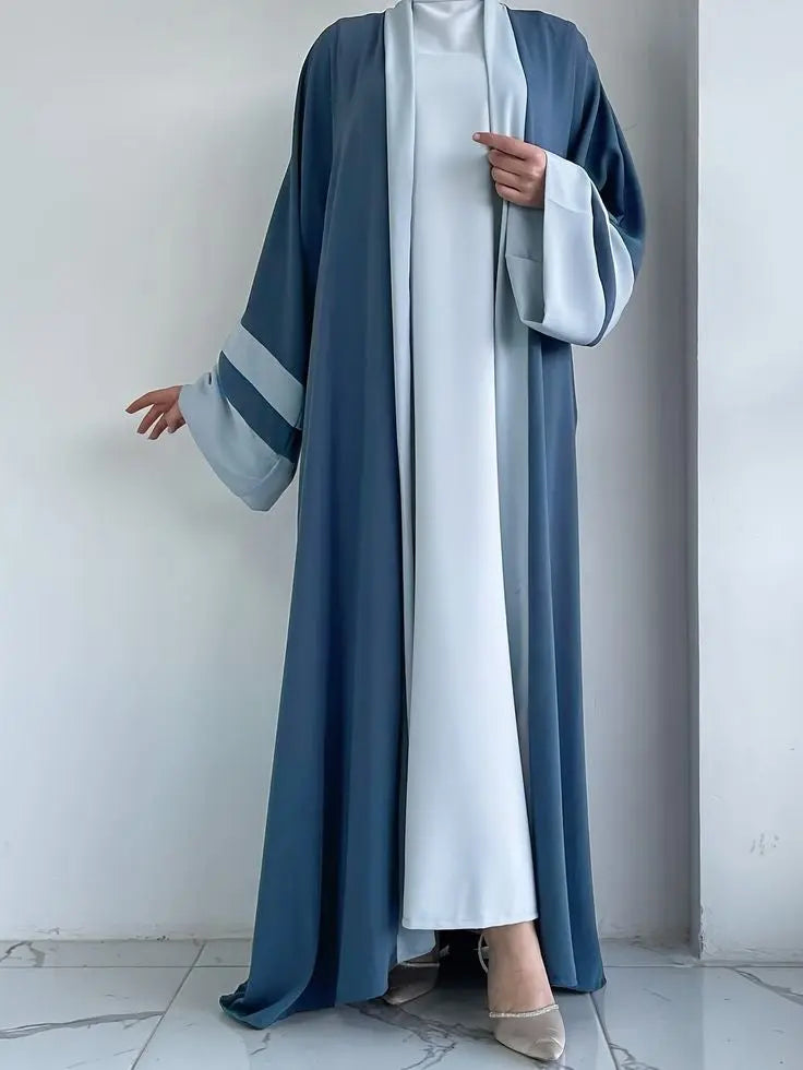 Buy Light Blue Abaya | Modest & Elegant Dress for Women – Abaya-online.com