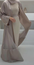 Luxe Open Abaya – Beige ABAYA ONLINE