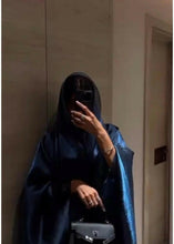 MENA BLUE ABAYA ONLINE
