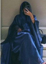 MENA BLUE ABAYA ONLINE