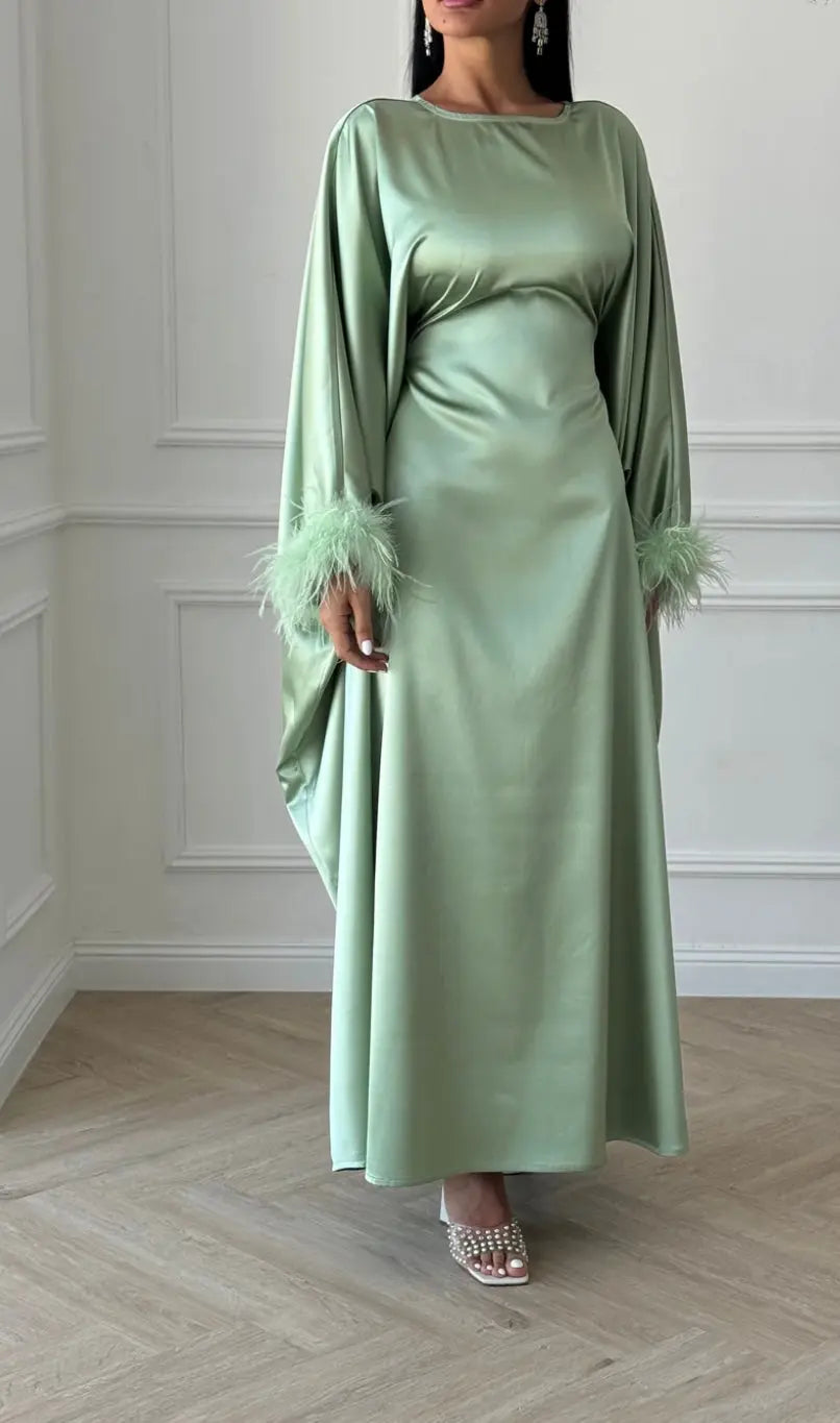 ANNA LIME ABAYA ONLINE