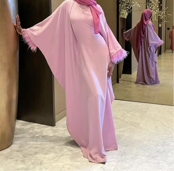 NADA PINK ABAYA ONLINE