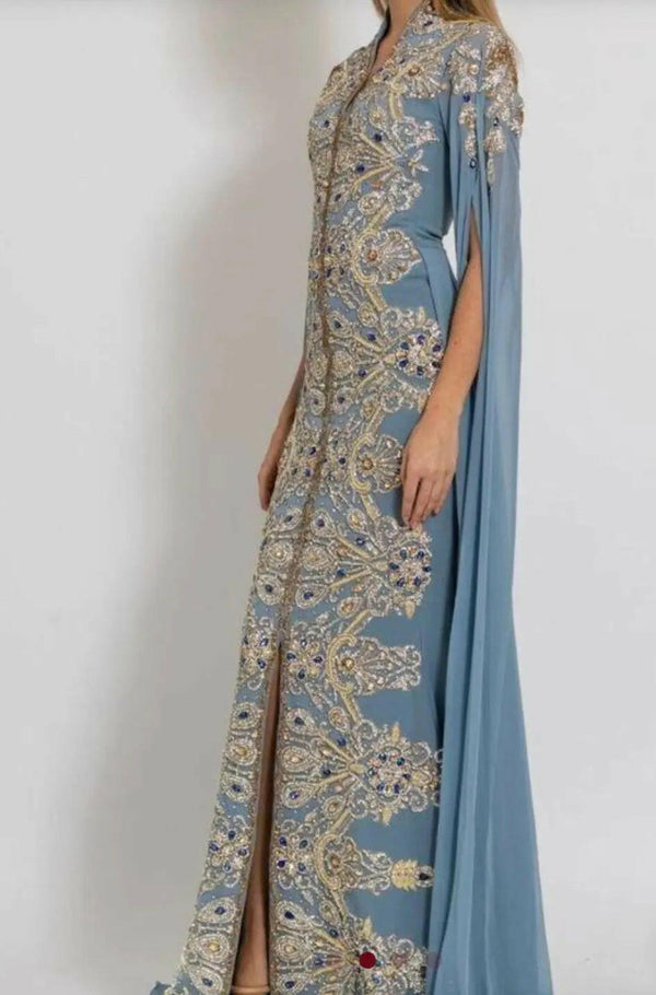 LYNDA BLUE ABAYA ONLINE