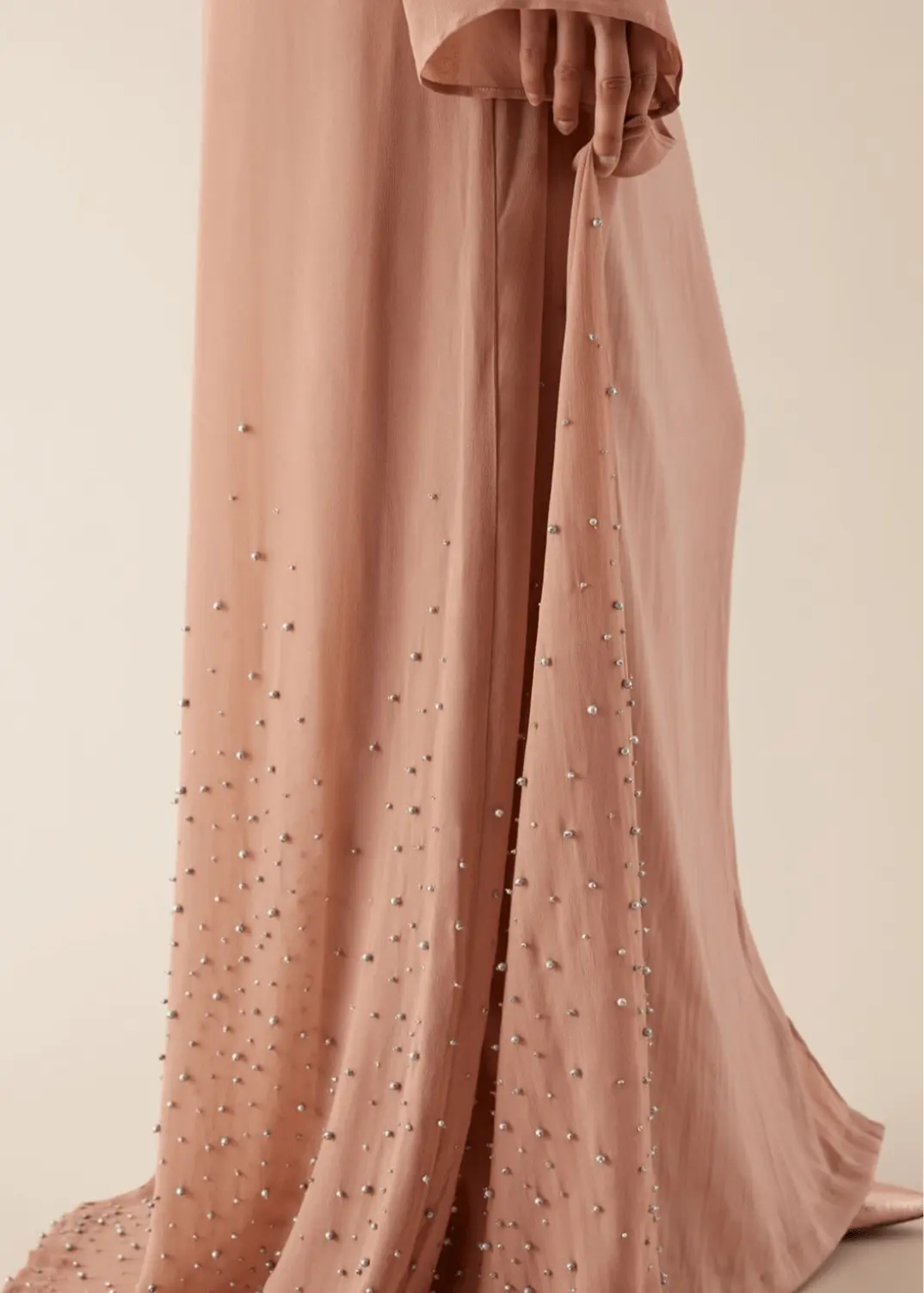 PEARLY BROWN ABAYA ONLINE DUBAI