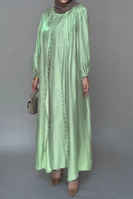 PEARLY GREEN ABAYA ONLINE