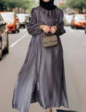 PEARLY GREY ABAYA ONLINE