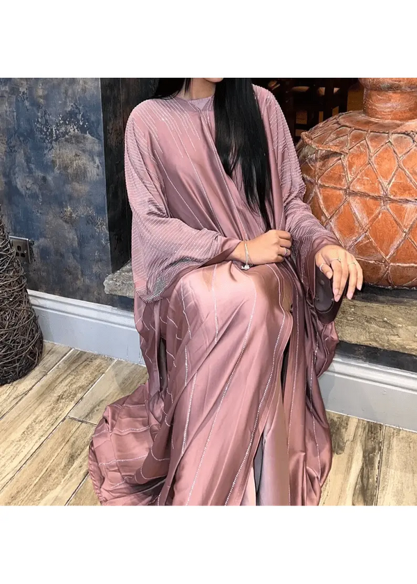 HAIRA PINK ABAYA ONLINE